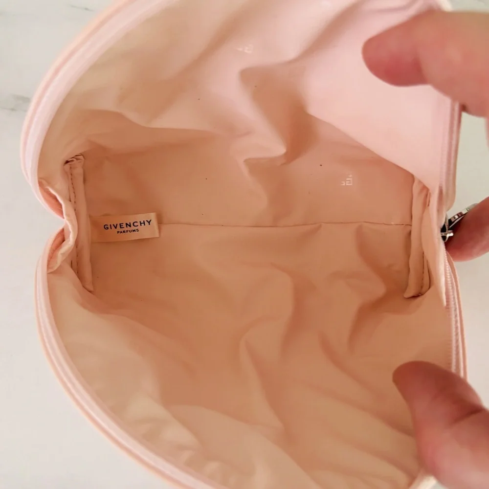 Givenchy Parfum‎ Pink Dome Cosmetic Bag with Embossed Logo
